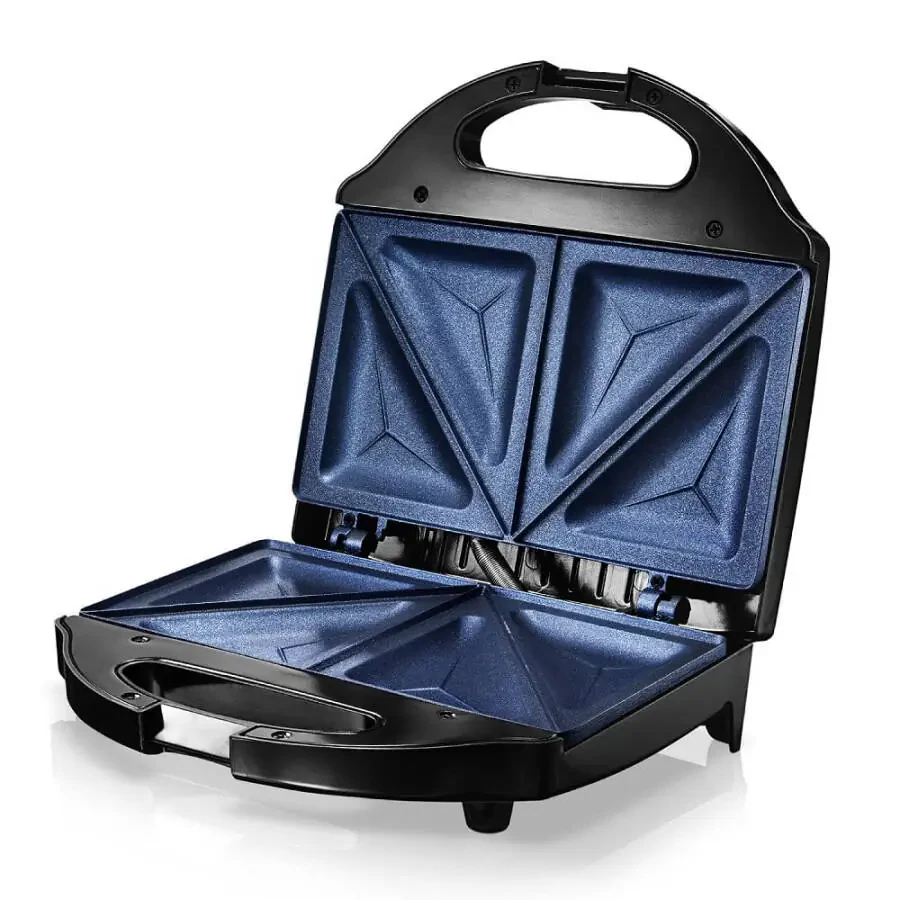 Granitestone Diamond Blue Sandwich Maker, Toaster and Electric Panini Grill with Ultra Nonstick Copper Surface Makes 2 Sandwiches in Minutes, Easy Clean up - 6