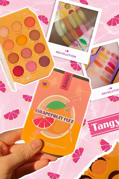 Grapefruit Fizz Eyeshadow Palette - 4