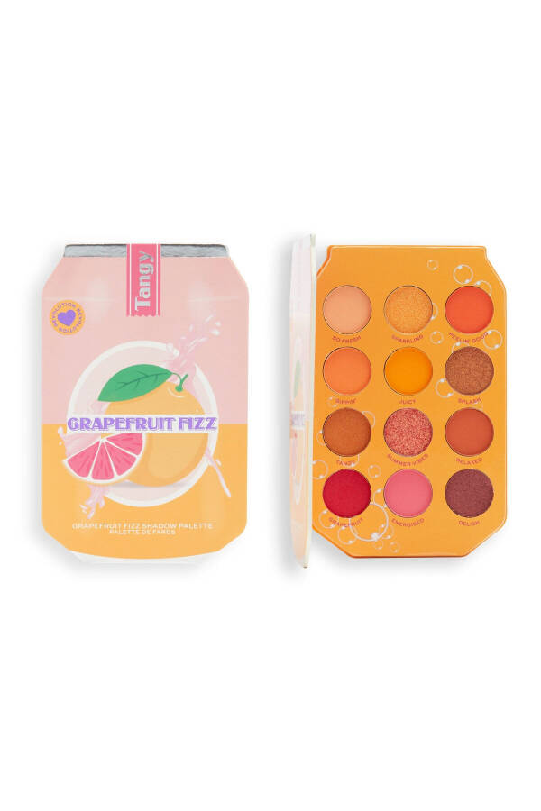 Grapefruit Fizz Eyeshadow Palette - 5