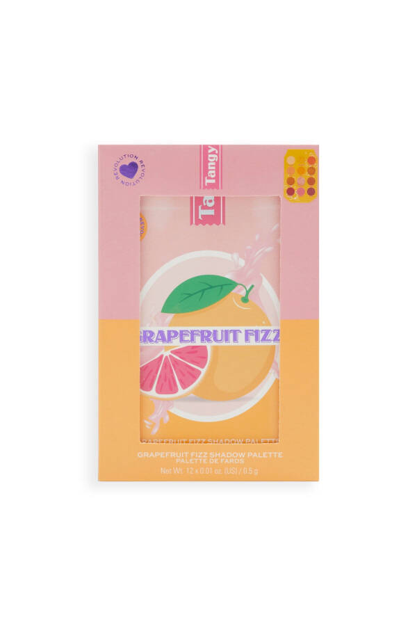 Grapefruit Fizz Eyeshadow Palette - 10