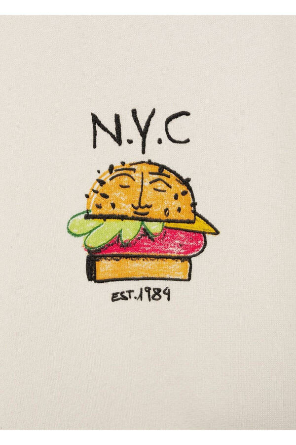 Graphic print cotton sweatshirt - 7