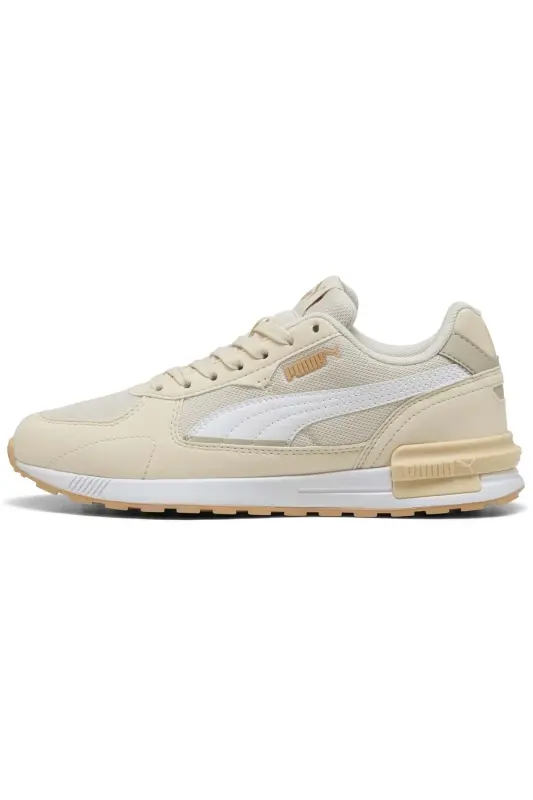 Graviton 380738 Unisex Spor Ayakkabı BEJ - Alpine Snow-PUMA White-Warm Beige - 1
