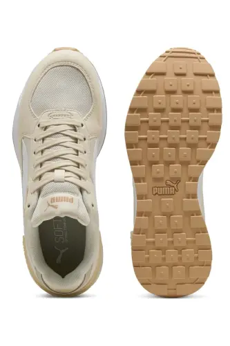 Graviton 380738 Unisex Spor Ayakkabı BEJ - Alpine Snow-PUMA White-Warm Beige - 6