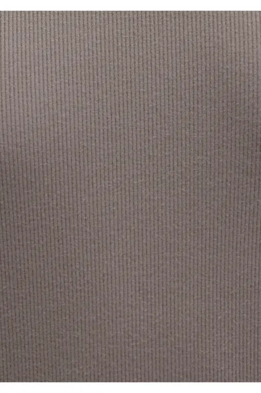 Gray Basic T-Shirt Slim Fit / Narrow Cut 1612904-7009 - 7