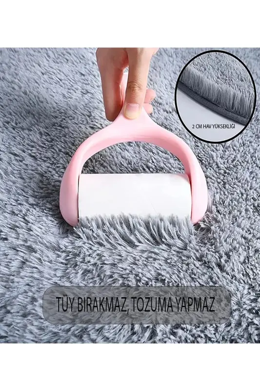 Gray Bathroom Rug Set of 2 - 3