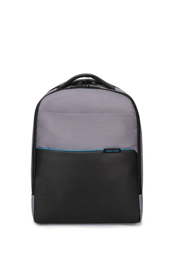 Gray Fabric Unisex Backpack 01pc001151 - 5