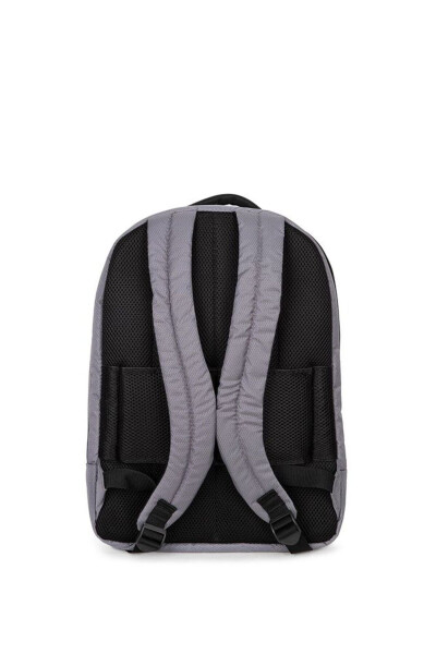 Gray Fabric Unisex Backpack 01pc001151 - 7