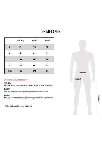 Gray Melange Men's Sweatpants - 8