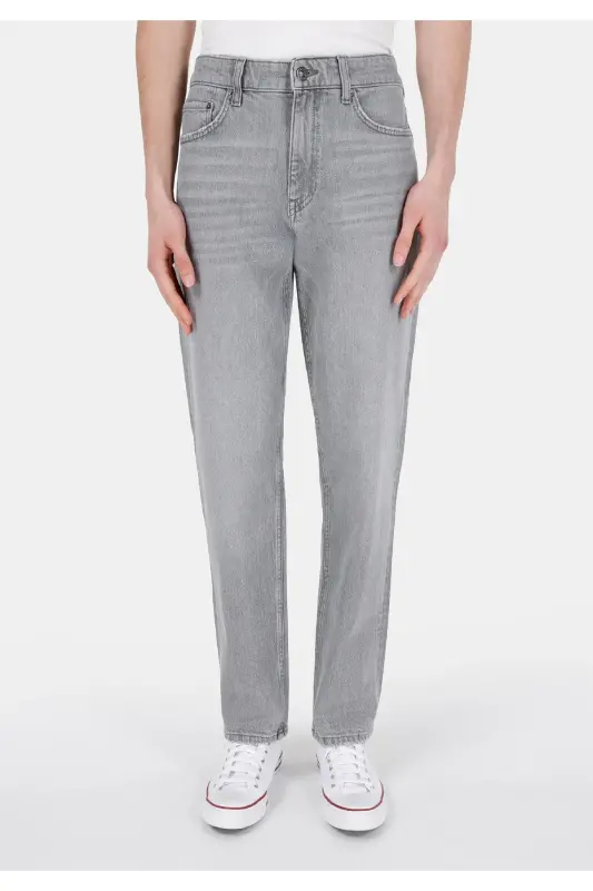 Gray men's pants - 4