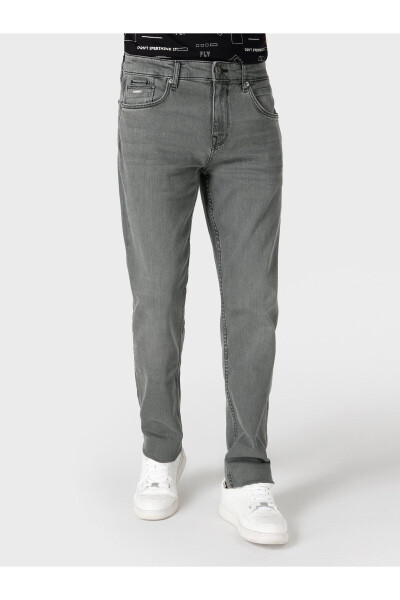 Gray men's pants - 4