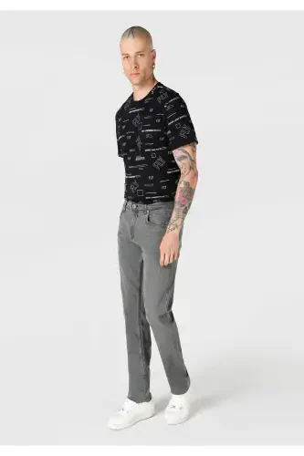 Gray men's pants - 3
