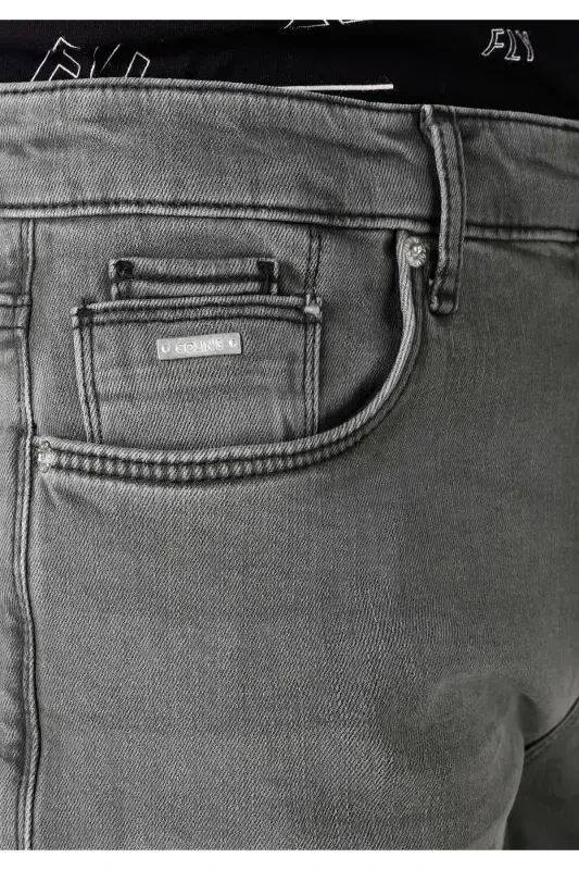 Gray men's pants - 5