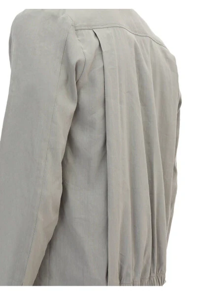 Gray Plain Casual Fit Linen Blend Suit - 6