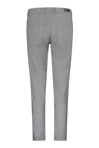 Gray Regular Fit Cotton 5 Pocket Jeans-Gray - HATEMOĞLU (1)