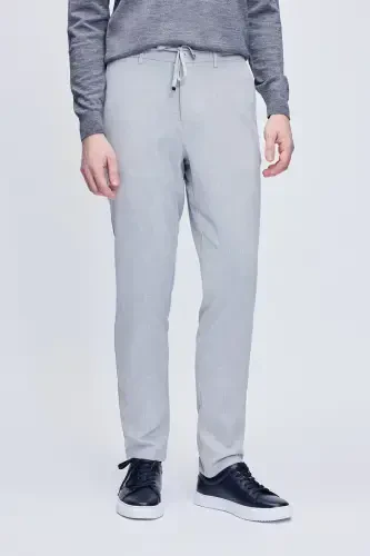 Gray Relaxed Fit Side Pocket Joggers - 1