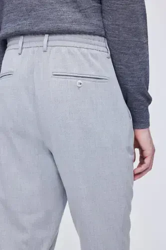 Gray Relaxed Fit Side Pocket Joggers - 4