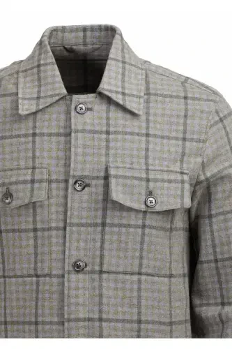 Gray Shirt Jacket - RAMSEY (1)