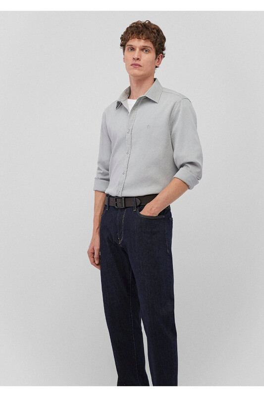 Gray Shirt Slim Fit / Slim Fit 0211091-70802 - MAVI