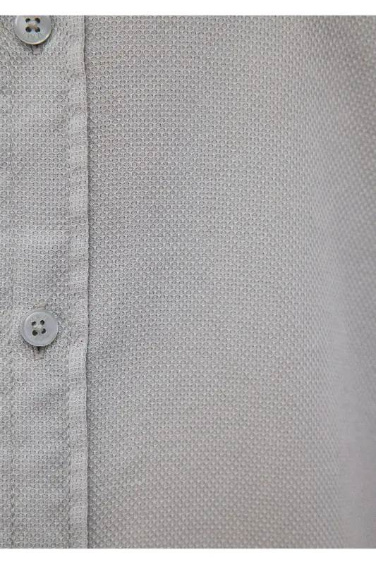 Gray Shirt Slim Fit / Slim Fit 0211091-70802 - 6