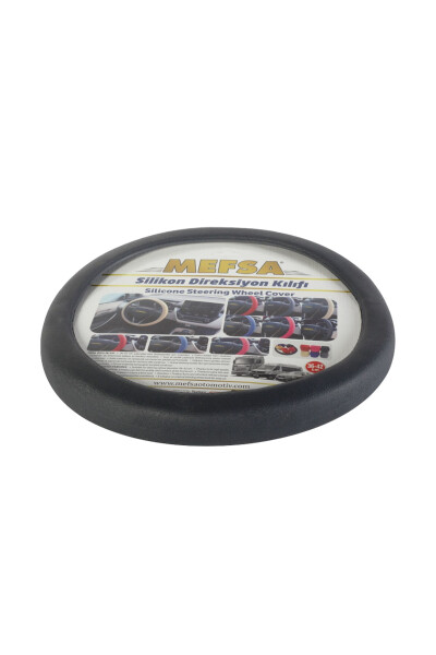 Gray Silicone Steering Wheel Cover - REPLAX (1)