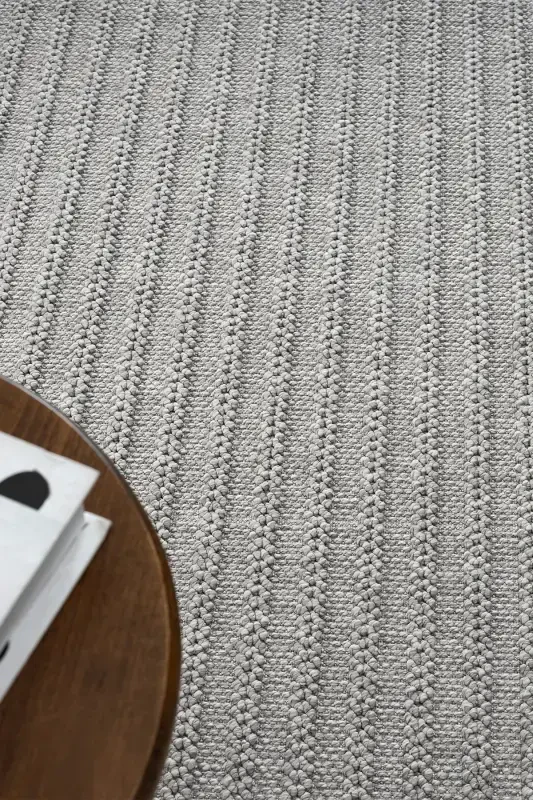 Gray Soft Textured Carpet Rug Living Room Kitchen Hallway Runner Woven Machine Carpet 0011-Gray 1 - 4