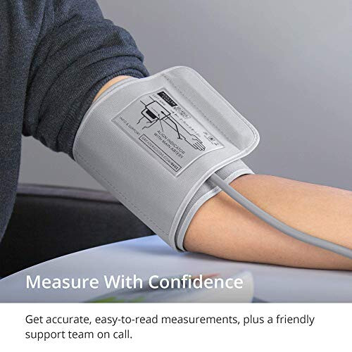 Greater Goods Blood Pressure Monitor - Complete BP Machine Kit with Wall Adapter and Premium Comfort Cuff, Designed in St. Louis - 8