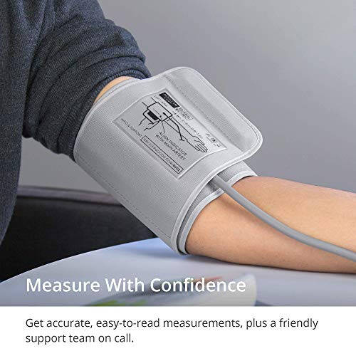 Greater Goods Blood Pressure Monitor - Complete BP Machine Kit with Wall Adapter and Premium Comfort Cuff, Designed in St. Louis - 8