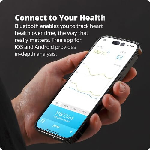 Greater Goods Bluetooth Blood Pressure Monitor with Automatic Upper Arm Cuff, App-Enabled for iOS and Android - 5