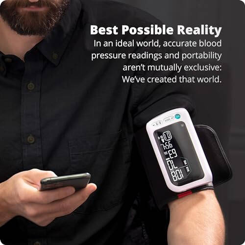 Greater Goods Bluetooth Blood Pressure Monitor with Automatic Upper Arm Cuff, App-Enabled for iOS and Android - 6