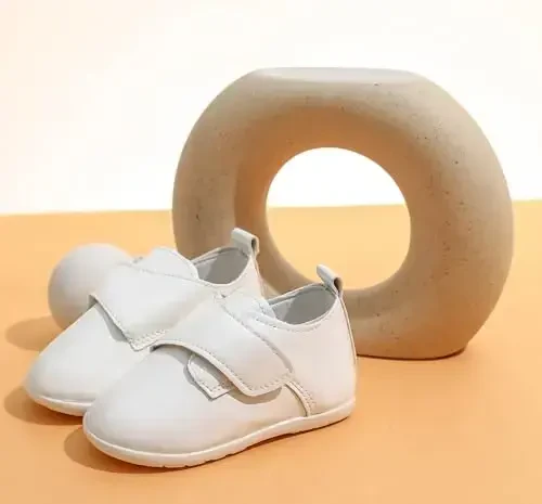 Greceen Infant Baby Boys Girls Leather Loafers Comfort Oxford Dress Wedding Shoes First Walker Outdoor Shoes Crib Shoes - 3