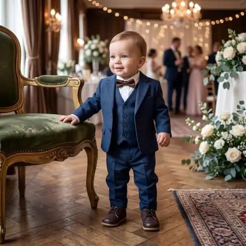 Greceen Toddler Baby Boys Girls Classic PU Leather Brogue Oxford Dress Shoes Wedding Loafers Crib Shoes - GRECEEN (1)