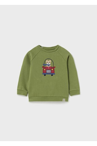 Green Baby Boy Sweater - MAYORAL