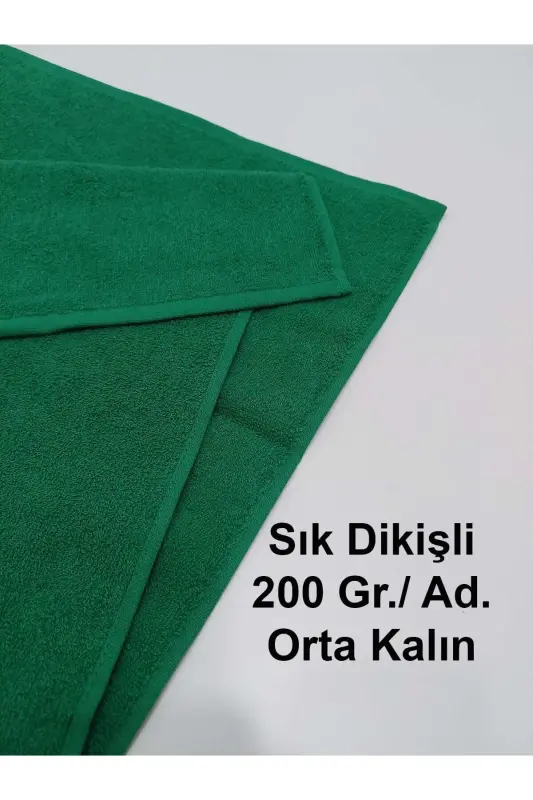 Green Barber Towel Hairdresser Towel 50x90 Cm 12 Pieces - 3