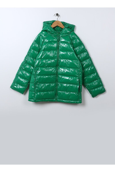 Green girls jacket - 1