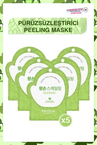 Green Grape Pore Control Pore Peeling Pad 5 Pieces - 1