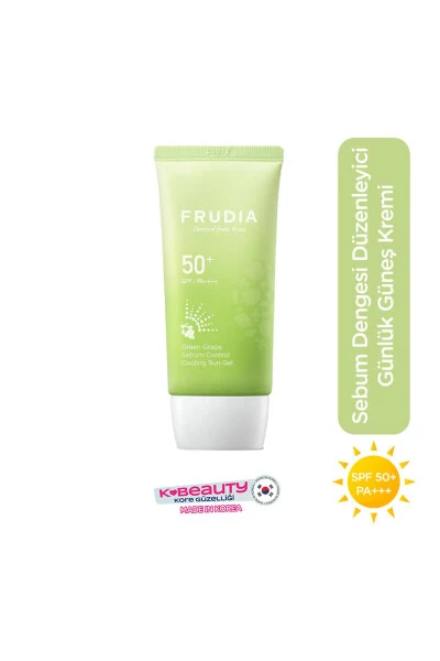 Green Grape Pore Control Sunscreen SPF50 50g - FRUDIA
