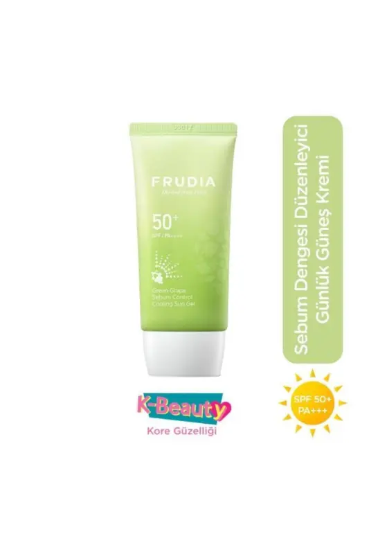 Green Grape Pore Control Sunscreen SPF50 50g - FRUDIA