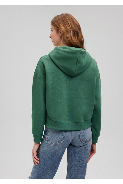 Green Hoodie with Logo Print 168334-71874 - 16