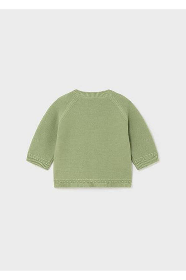 Green Knit Cardigan for Baby Boy 01380-088 - 3