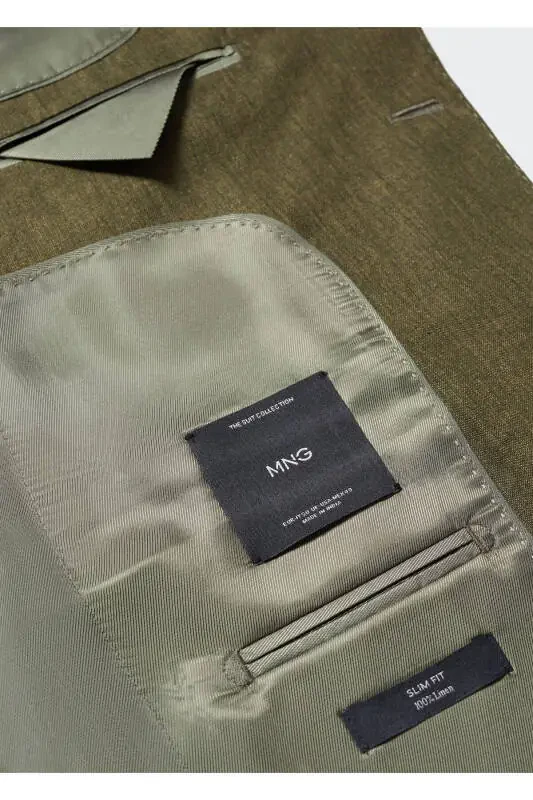 Green Men's Blazer 57020026 - 7