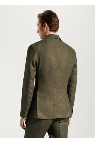 Green Men's Blazer 57020026 - 8