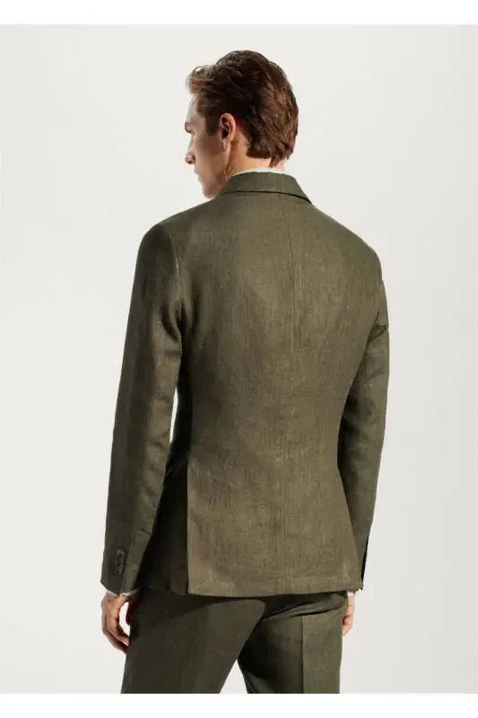 Green Men's Blazer 57020026 - 8