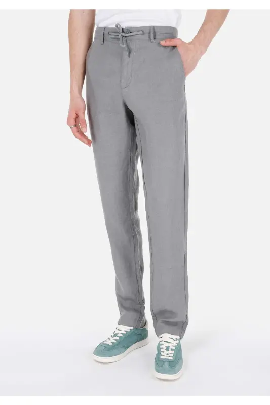 Green men's pants - 4