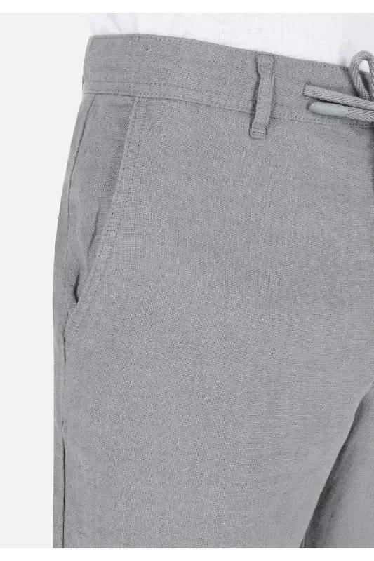 Green men's pants - 5