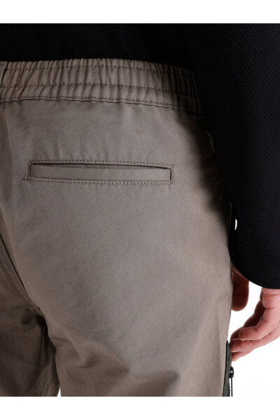 Green men's pants - 6