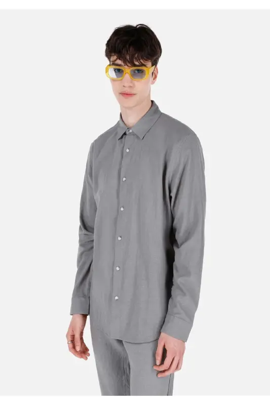 Green men's shirt - COLIN’S