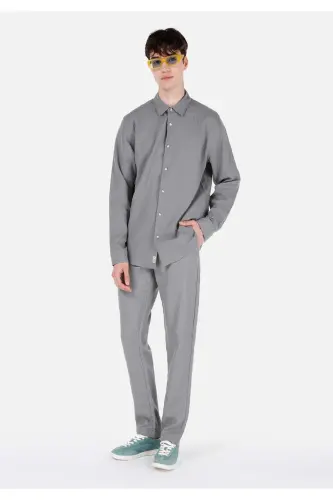 Green men's shirt - 3