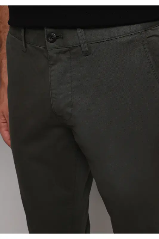 Green men's trousers - 5