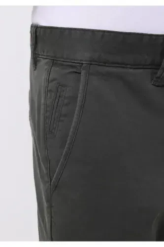 Green men's trousers - 5