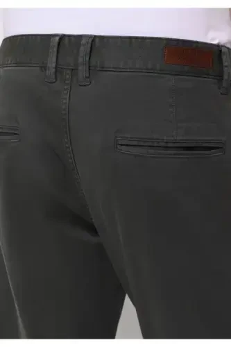 Green men's trousers - 6